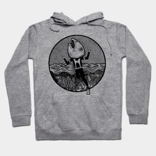 Fish Head Sea Diver Hoodie